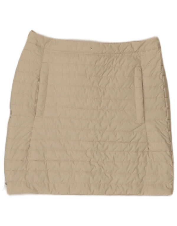 Saia feminina acolchoada Jack Wolfskin UK 10/12 médio W30 branco