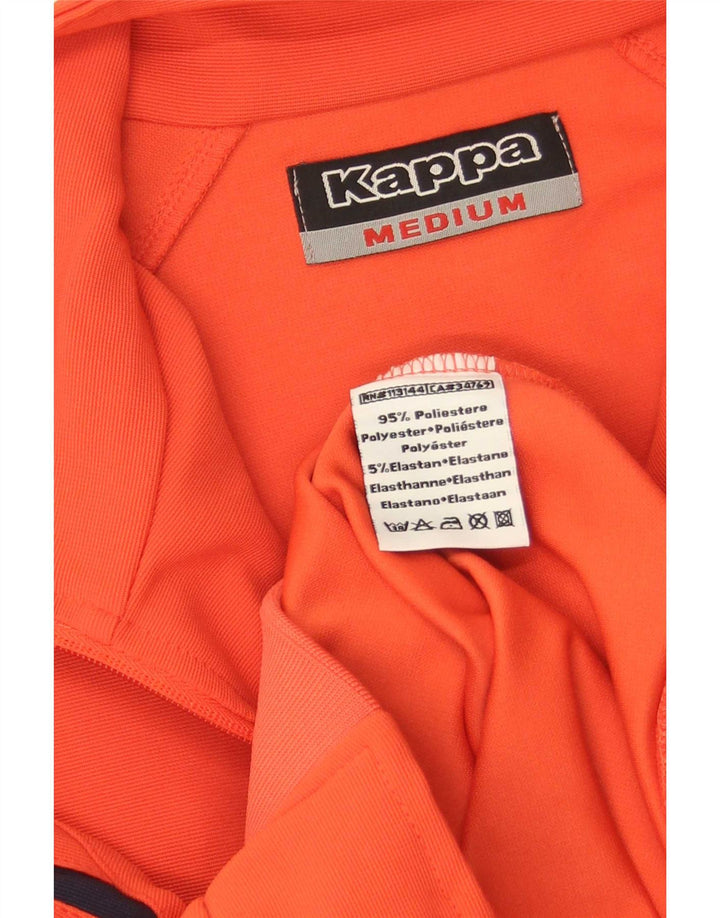 Kappa Mens Treino Top Jacket Medium Red Colourblock Poliéster
