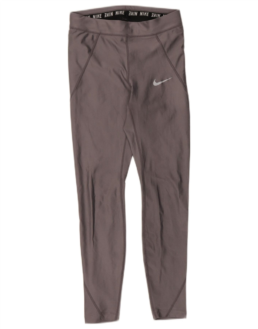 Leggings Nike Dri Fit Feminina UK 6 XS Cinza Poliéster