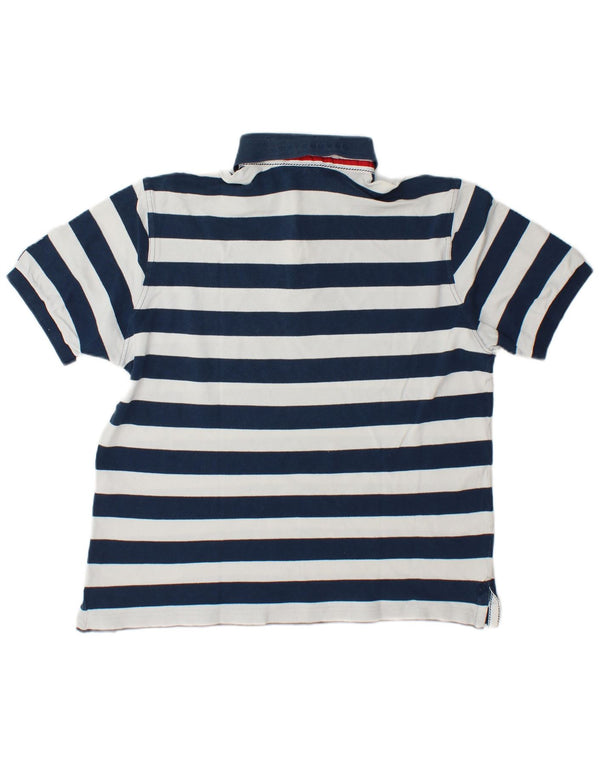 Camisa polo masculina Paul & Shark Yachting grande listrada azul marinho