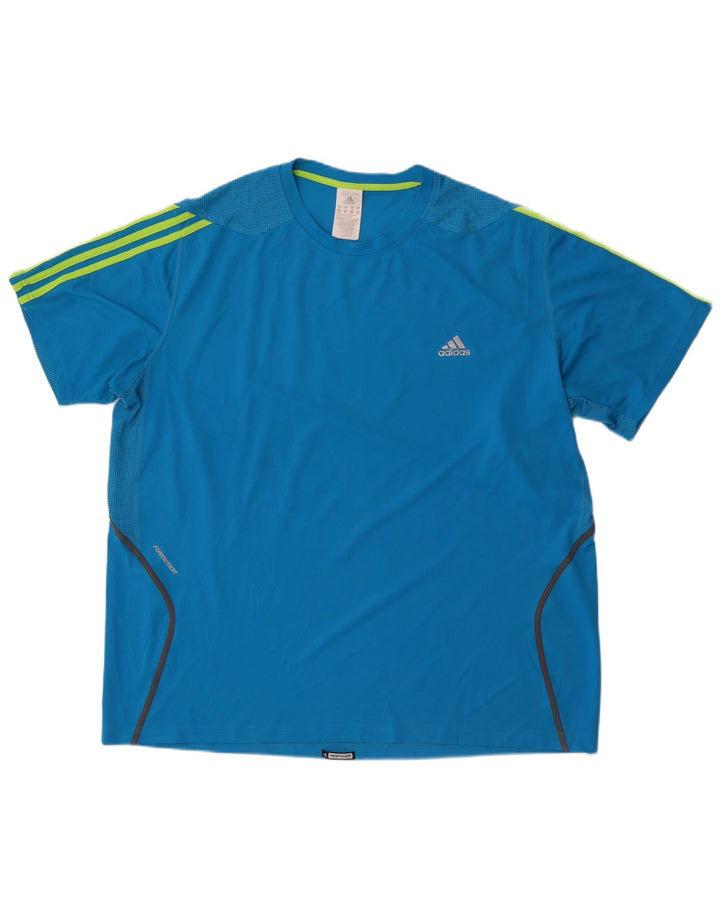 Camiseta masculina Adidas Top 2XL Poliéster Azul