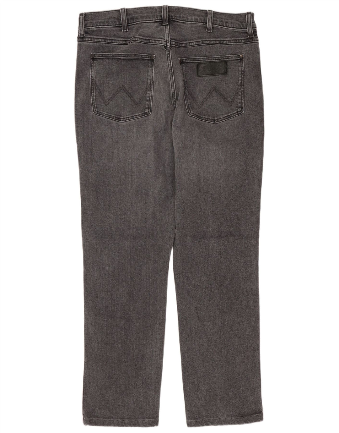 WRANGLER Masculino Larston Slim Jeans W33 L27 Algodão Cinza