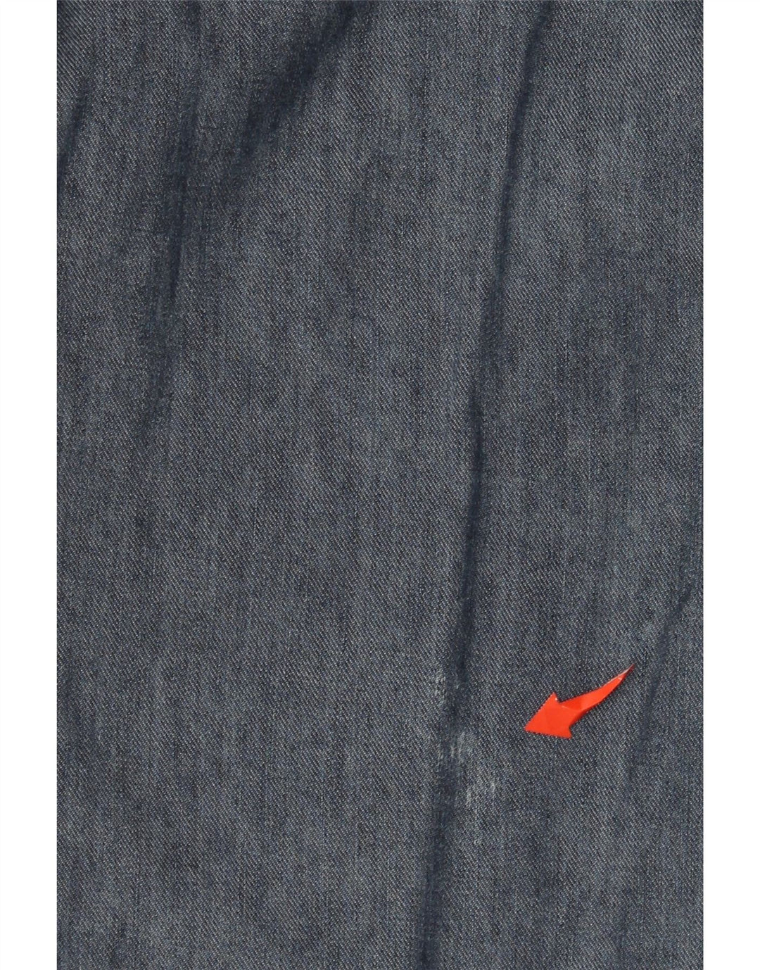 Camisa jeans masculina Lee algodão azul médio