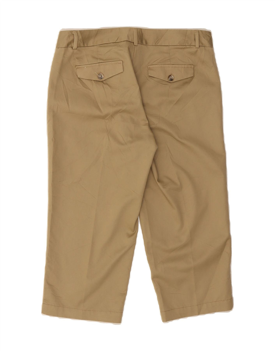 DOCKERS Womens Straight Capri Trousers US 10 Large W34 L20 Beige Cotton Vintage Dockers and Second-Hand Dockers from Messina Hembry 