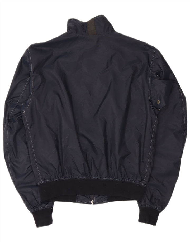 Jaqueta bomber feminina Belstaff UK 14 médio azul marinho nylon