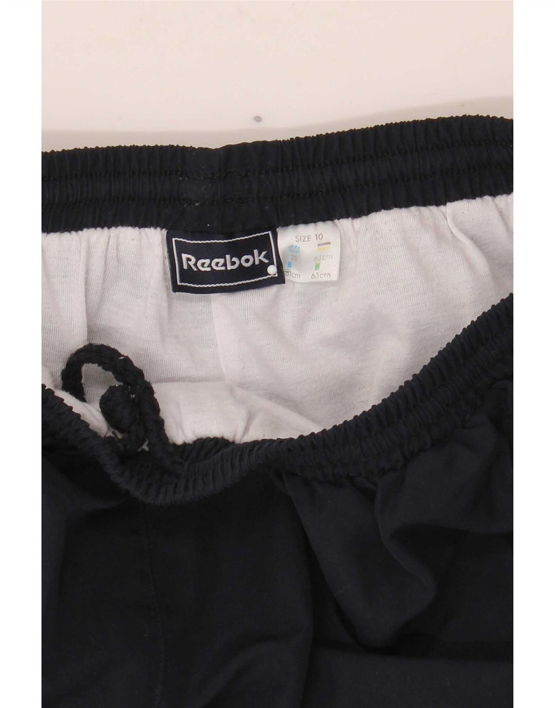 Calça de treino masculina Reebok Joggers XS azul marinho poliéster