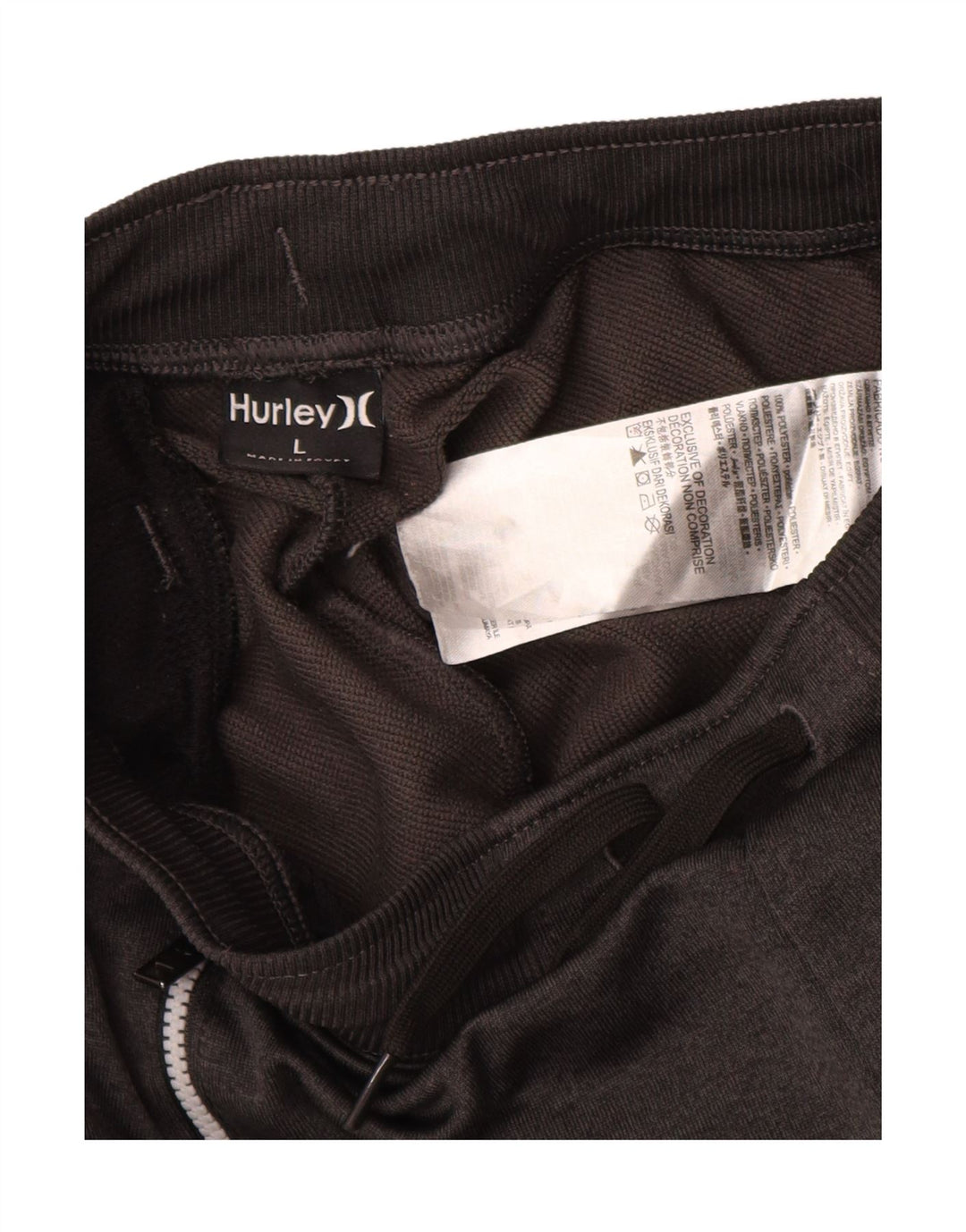 Calça de treino Hurley Boys Joggers 12-13 anos grande poliéster preto