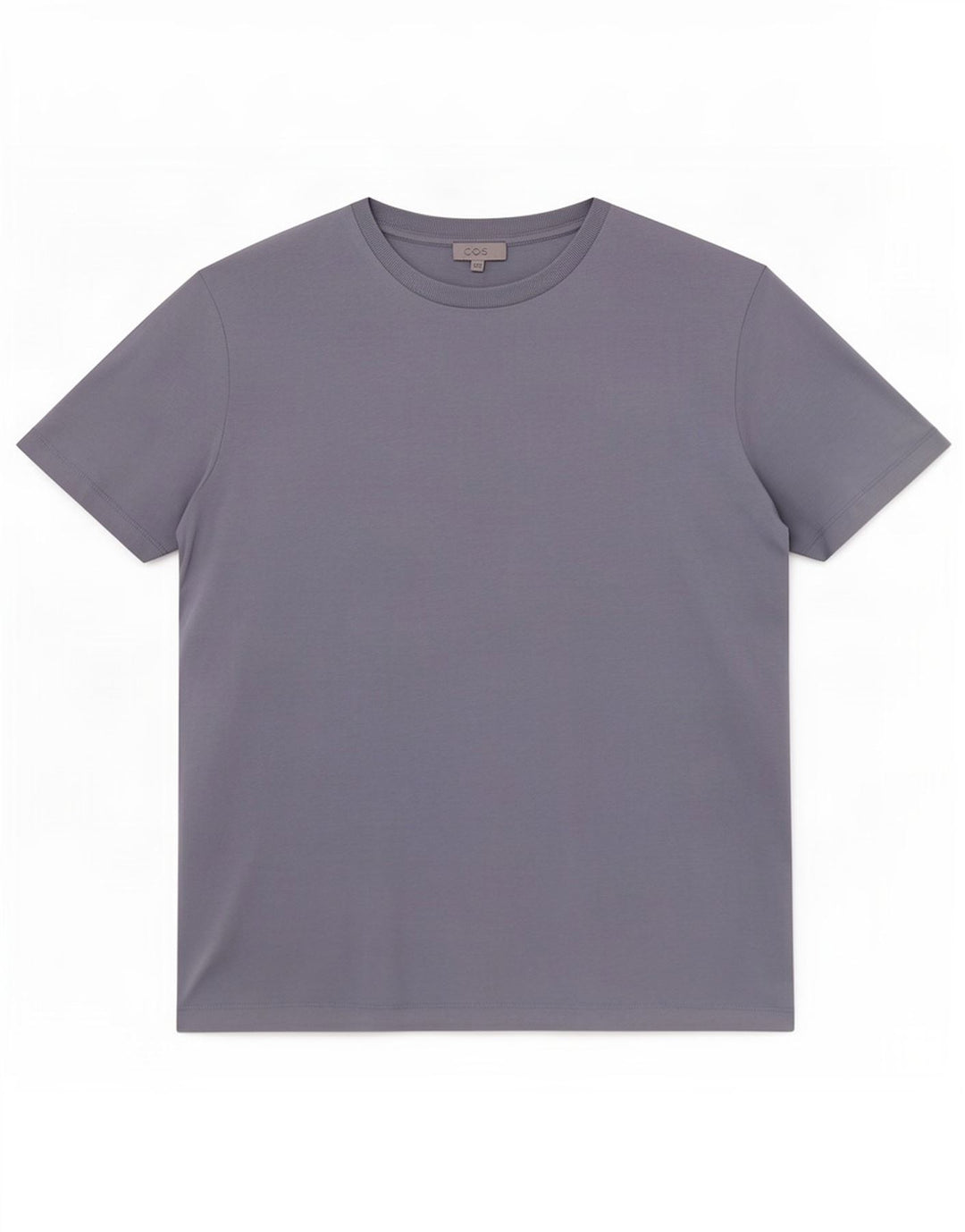 Camiseta masculina Cos Top grande algodão azul