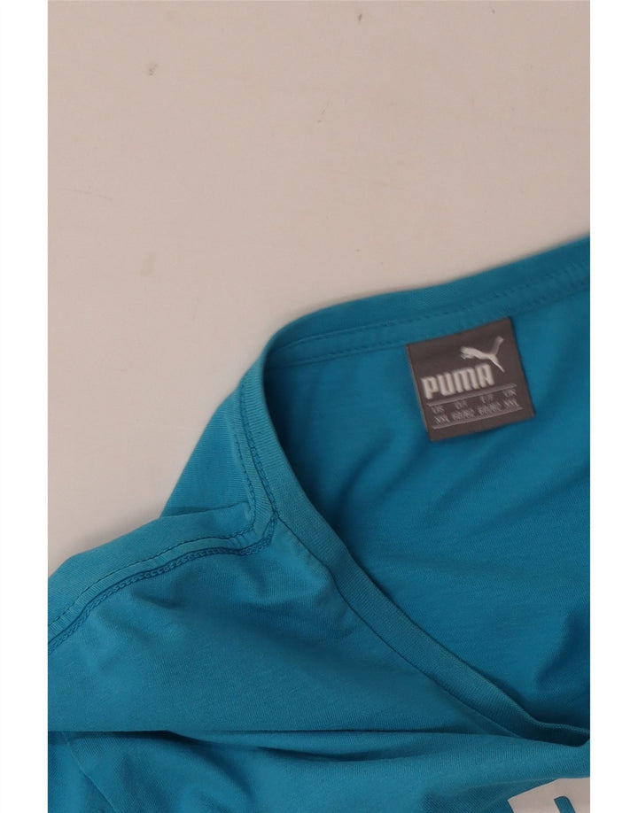 Camiseta gráfica masculina Puma Top 2XL azul