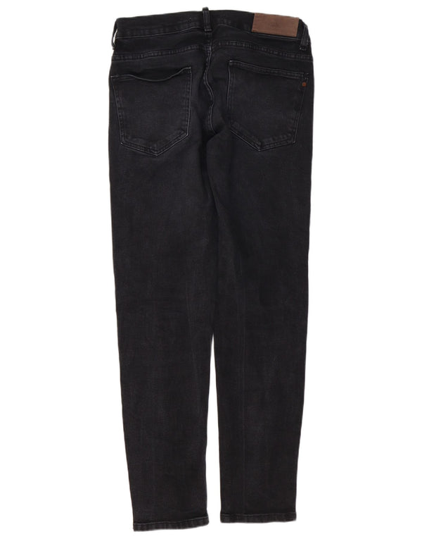 Zara Mens Skinny Jeans EU 42 Grande W32 L30 Cinza Algodão
