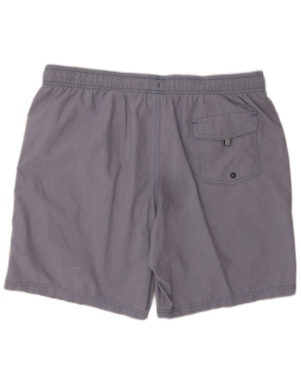 Shorts de natação masculino Marks & Spencer grande algodão azul
