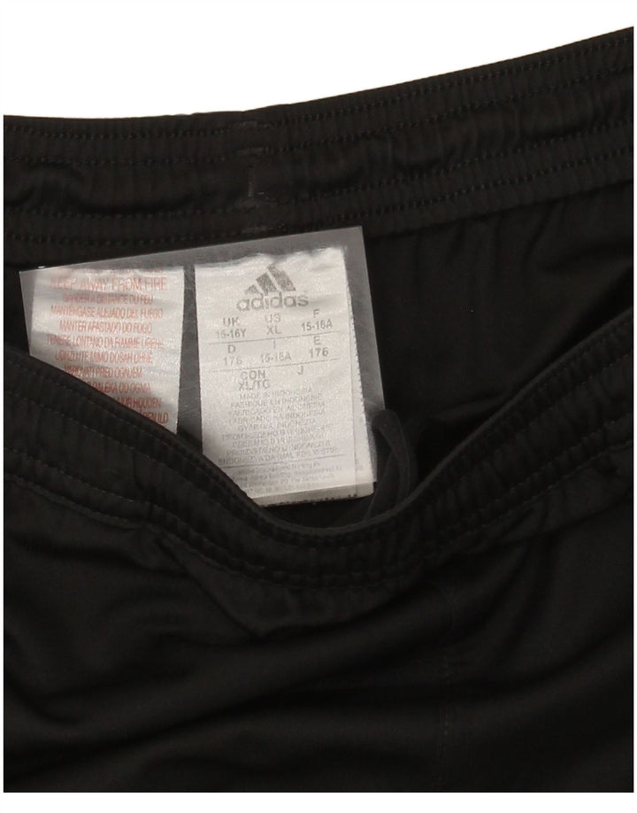 Shorts esportivos Adidas meninos 15-16 anos preto poliéster