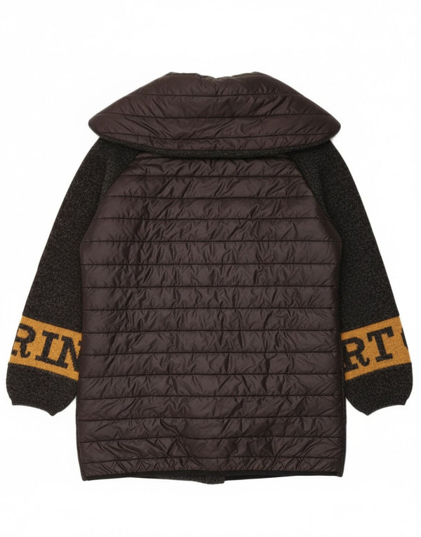 Sobretudo gráfico feminino Toy G UK 12 lã cinza médio