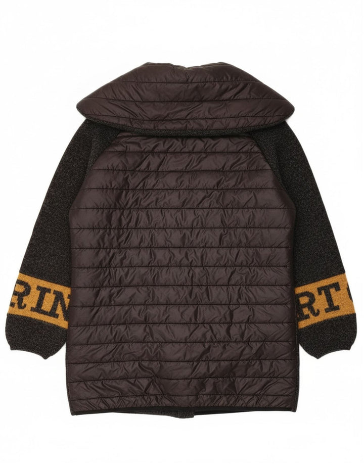 Sobretudo gráfico feminino Toy G UK 12 lã cinza médio