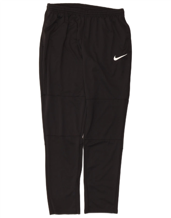 Calça de treino masculina Nike Dri Fit grande poliéster preto