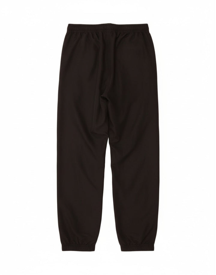 Sergio Tacchini Calça de treino masculina Joggers poliéster preto médio