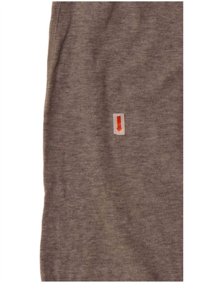 Bermuda esportiva feminina Champion Heritage Classics UK 14 grande cinza