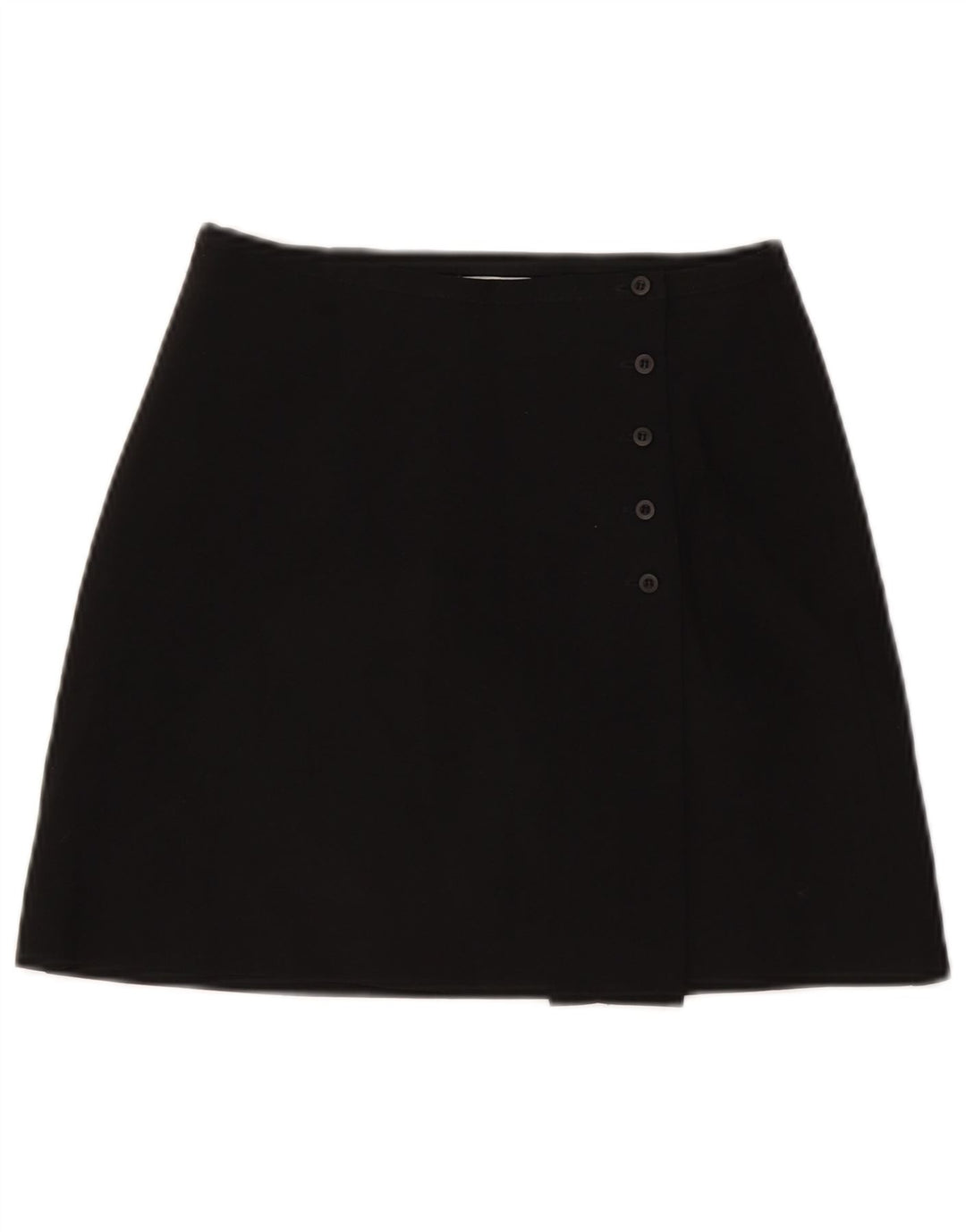 Mini saia feminina Zara W24 XS poliéster preto