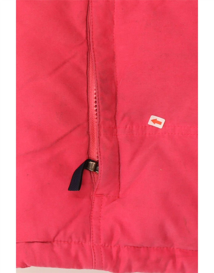 Jaqueta acolchoada com capuz feminina Musto UK 12 poliéster rosa médio