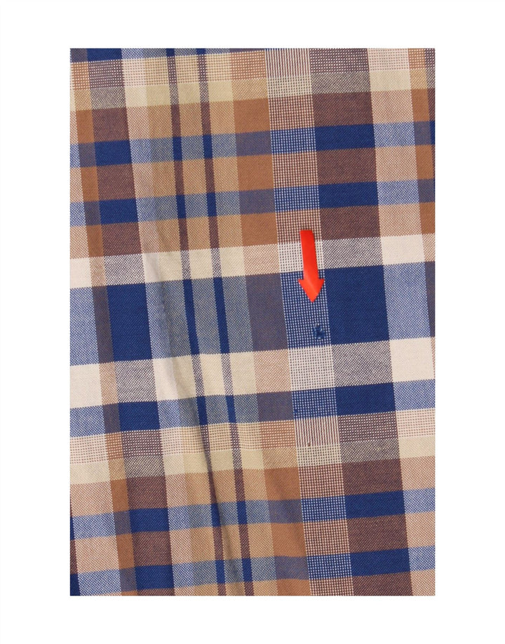 Camisa masculina Levi's XL xadrez azul