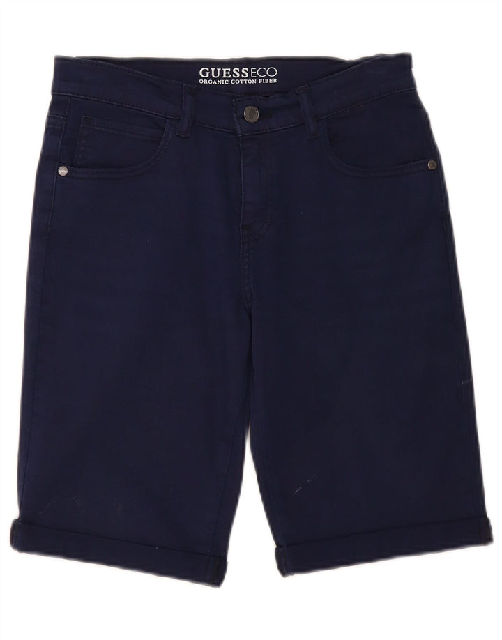 Shorts jeans Guess Boys 13-14 anos W28 algodão azul