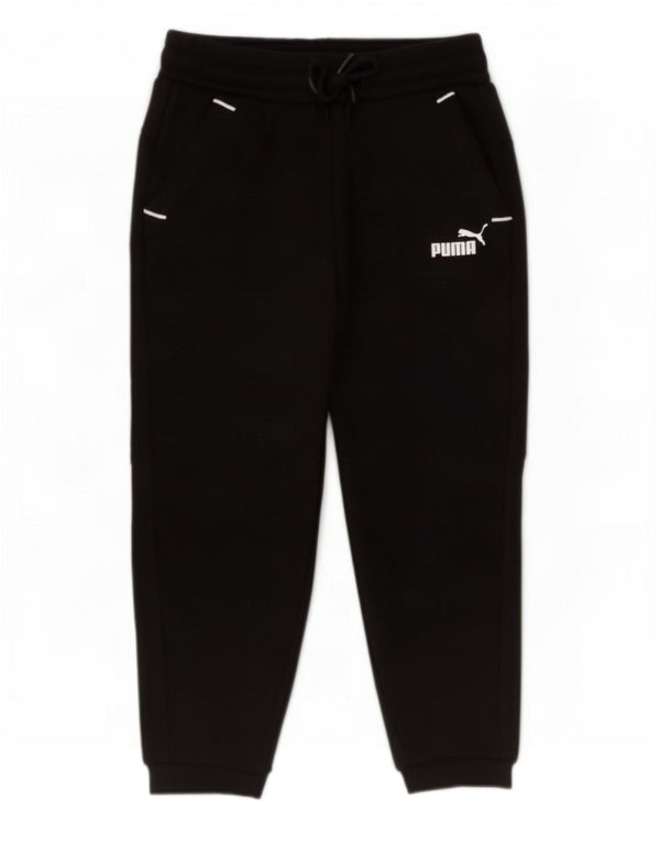 Calça esportiva Puma Boys Graphic Joggers 5-6 anos algodão preto