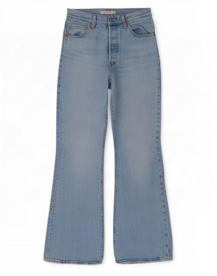Jeans feminino Levi's Ribcage Flared W26 L30 Azul