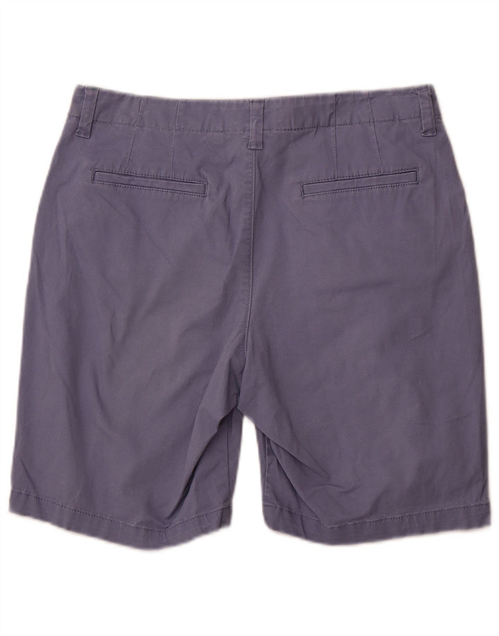 Shorts feminino Lee de cintura média, ajuste regular, casual, tamanho 12, grande, W32, algodão azul