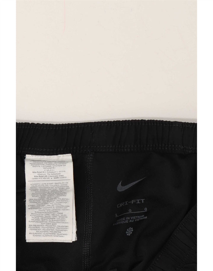 Nike Mens Dri Fit Sport Shorts Grande Poliéster Preto