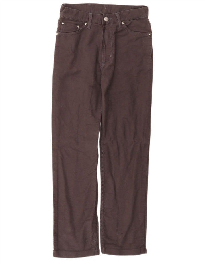 Calça Carrera Feminina Reta Casual W28 L29 Cinza
