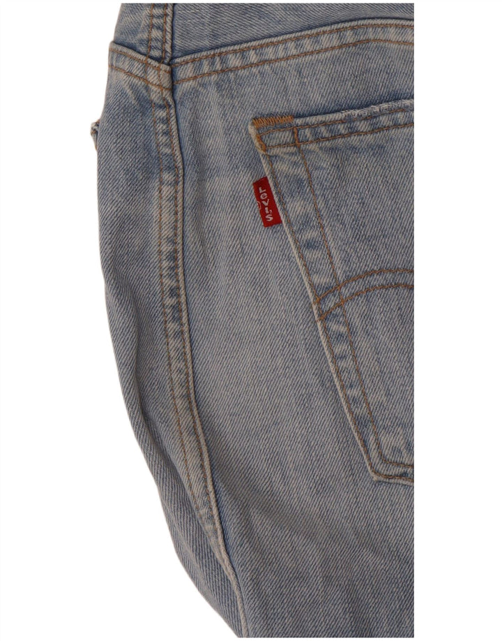 Mini saia jeans feminina Levi's W31 azul médio