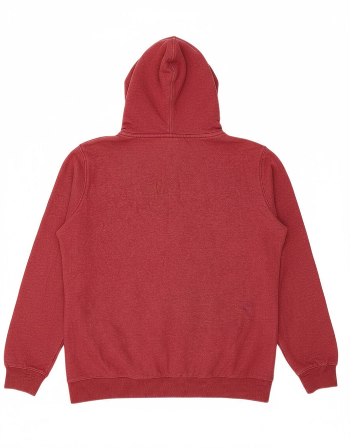 CHAMPION Suéter feminino com capuz gráfico UK 20 2XL algodão borgonha