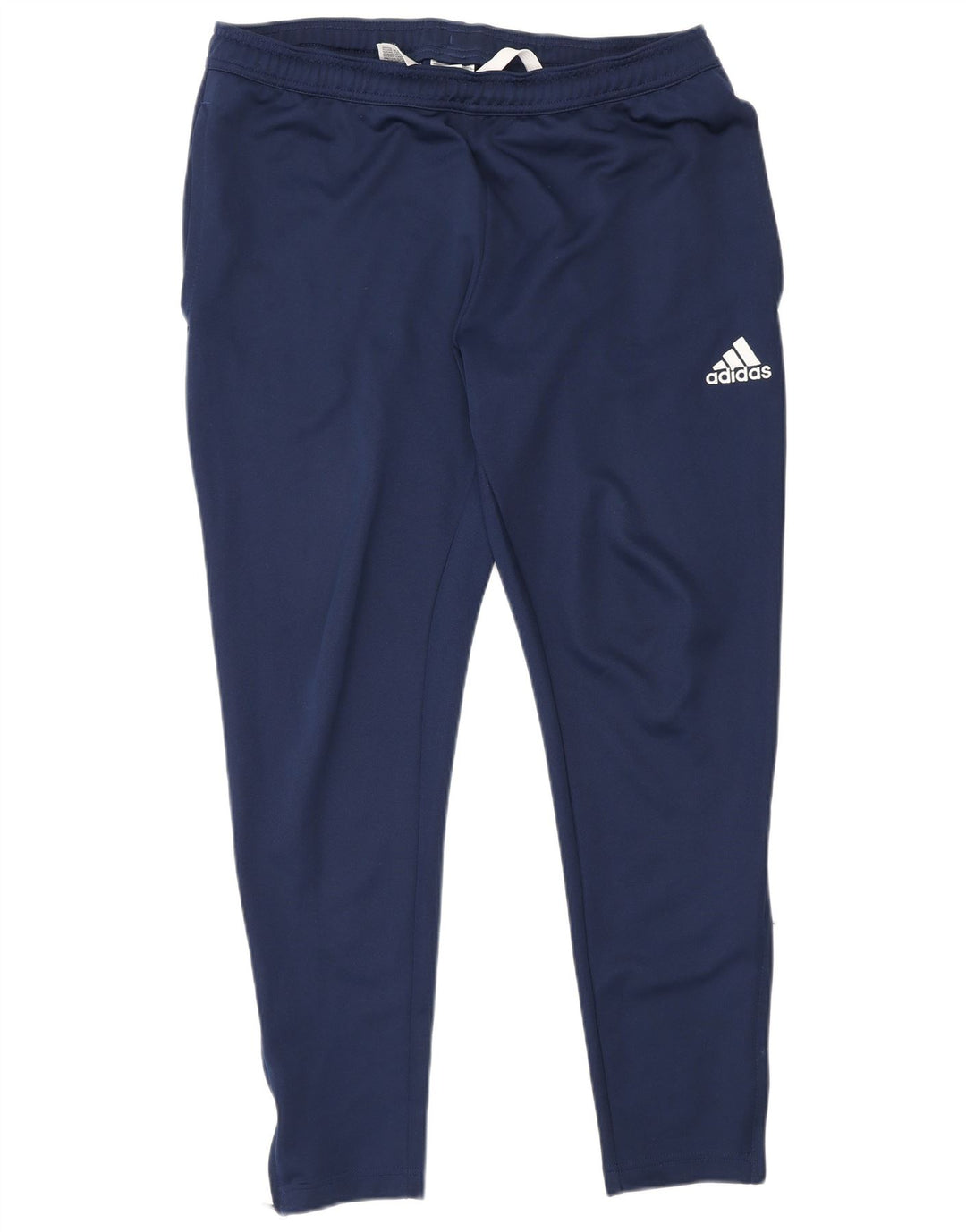 Calça de treino masculina Adidas Aeroready grande poliéster azul marinho