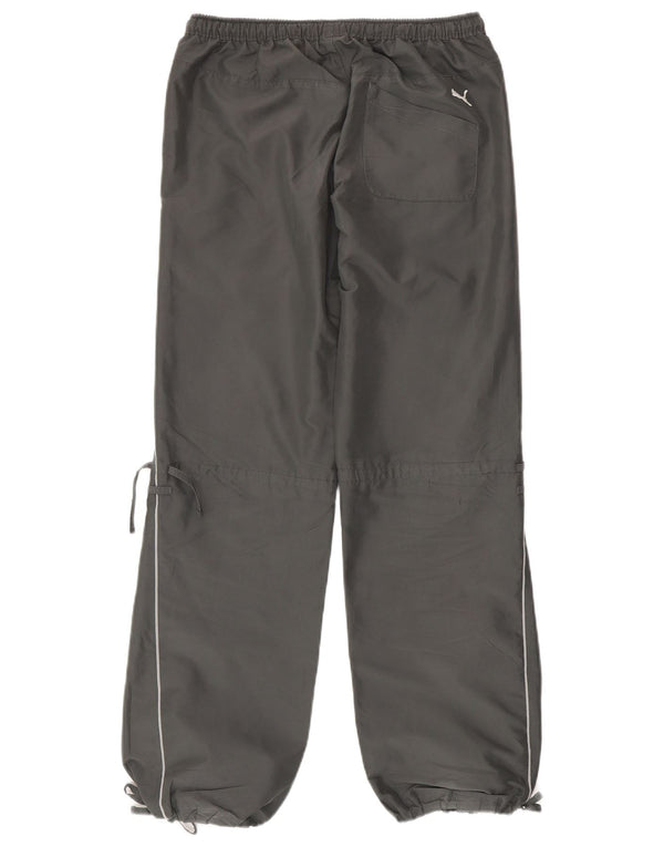 Calça de treino feminina Puma Joggers UK 10 pequeno poliéster cinza