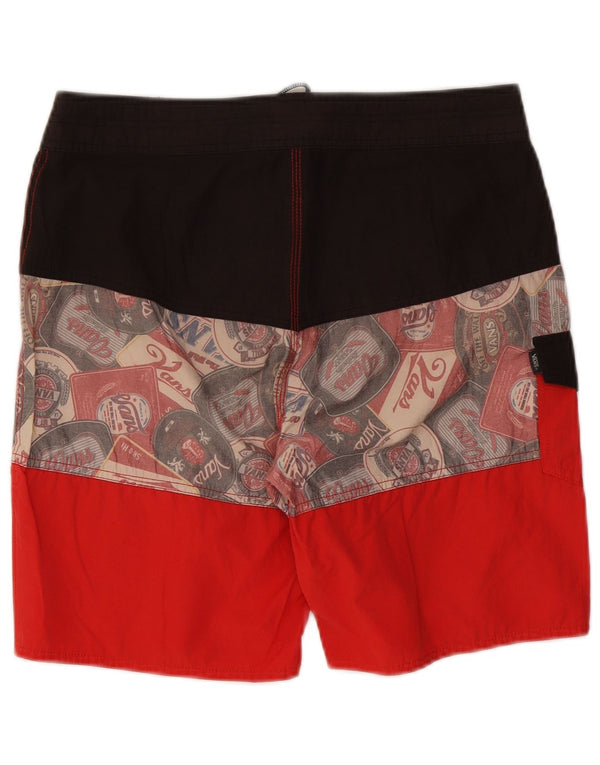 Shorts de natação masculino Vans Graphic médio multicolorido Colourblock