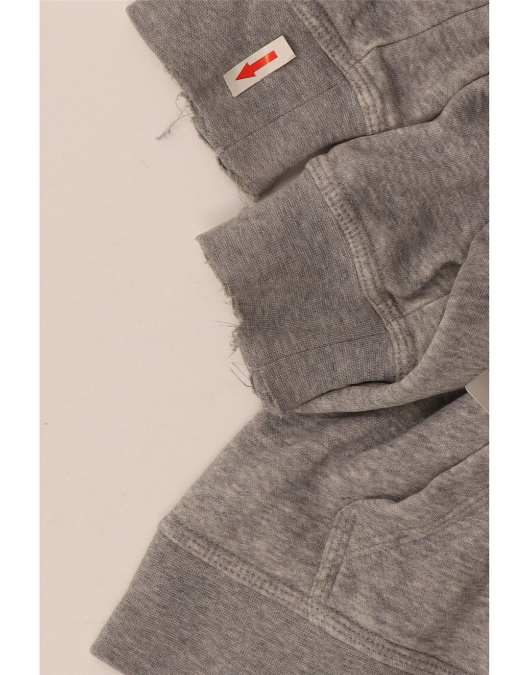 Nike Mens Hoodie Jumper Médio Algodão Cinza