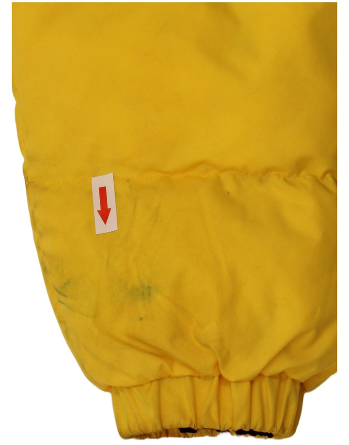 Jaqueta acolchoada superdimensionada reversível feminina Helly Hansen Reino Unido 10 pequena amarela