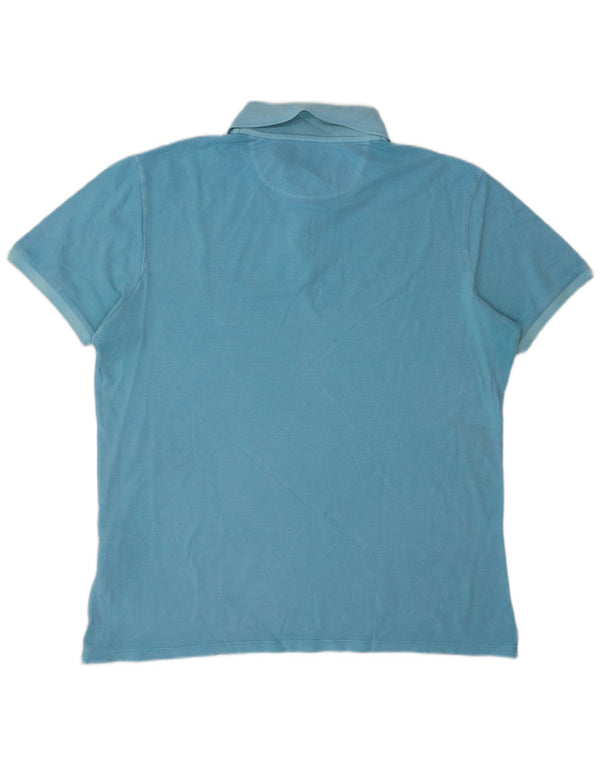 Camisa polo masculina Woolrich 2XL algodão azul