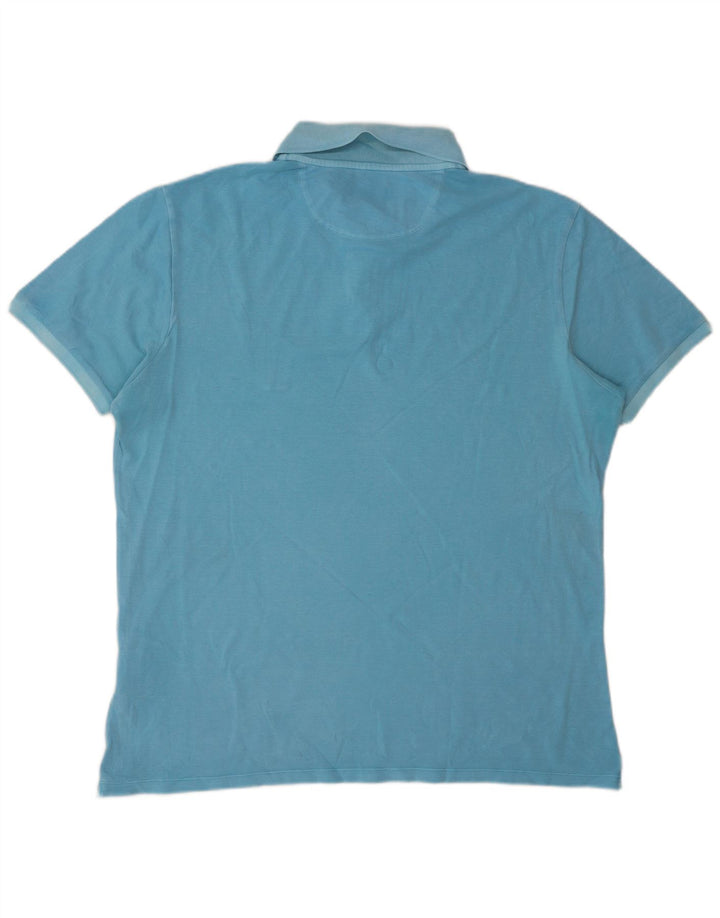 Camisa polo masculina Woolrich 2XL algodão azul