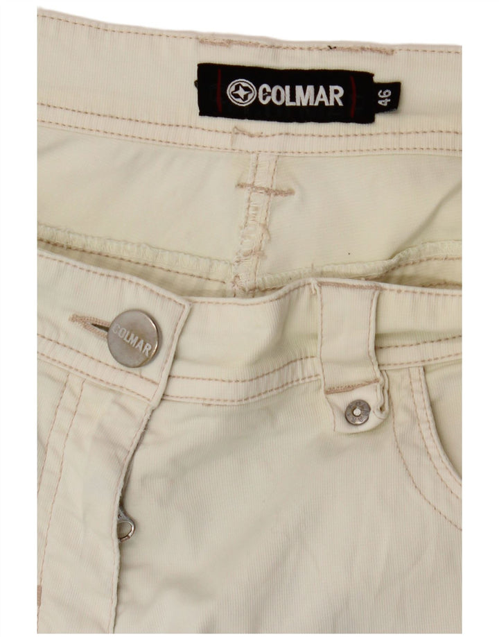 COLMAR Mens Casual Shorts EU 46 Grande W32 Off White