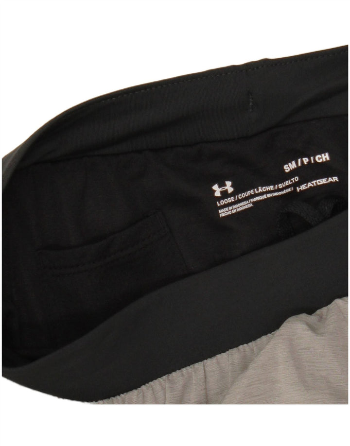 UNDER ARMOUR Mens Heat Gear Sport Shorts pequeno cinza Colourblock