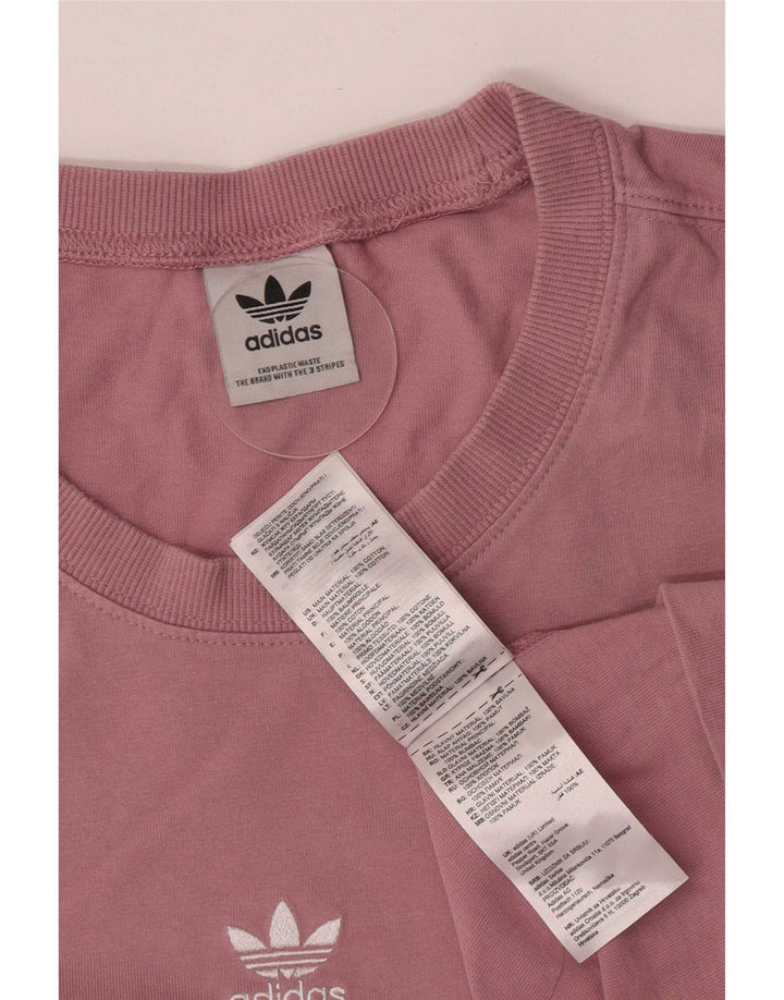 Camiseta masculina Adidas Top 2XL algodão rosa