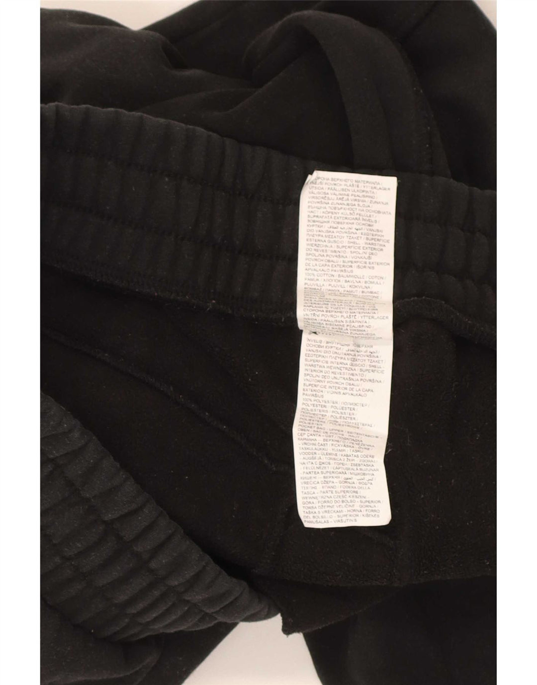 Calça de treino masculina Puma Joggers pequeno algodão preto