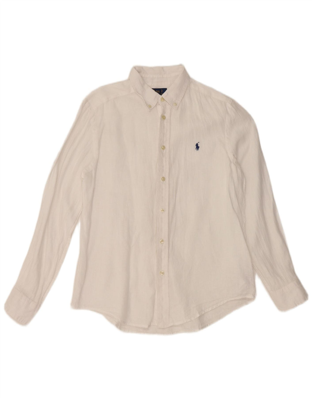 Camisa masculina Ralph Lauren 14-15 anos grande linho branco