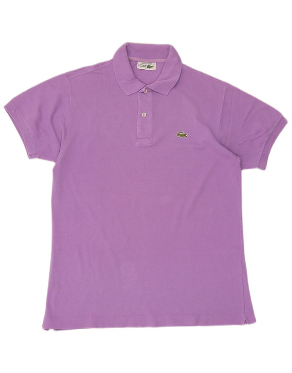 Camisa polo masculina Lacoste médio algodão roxo