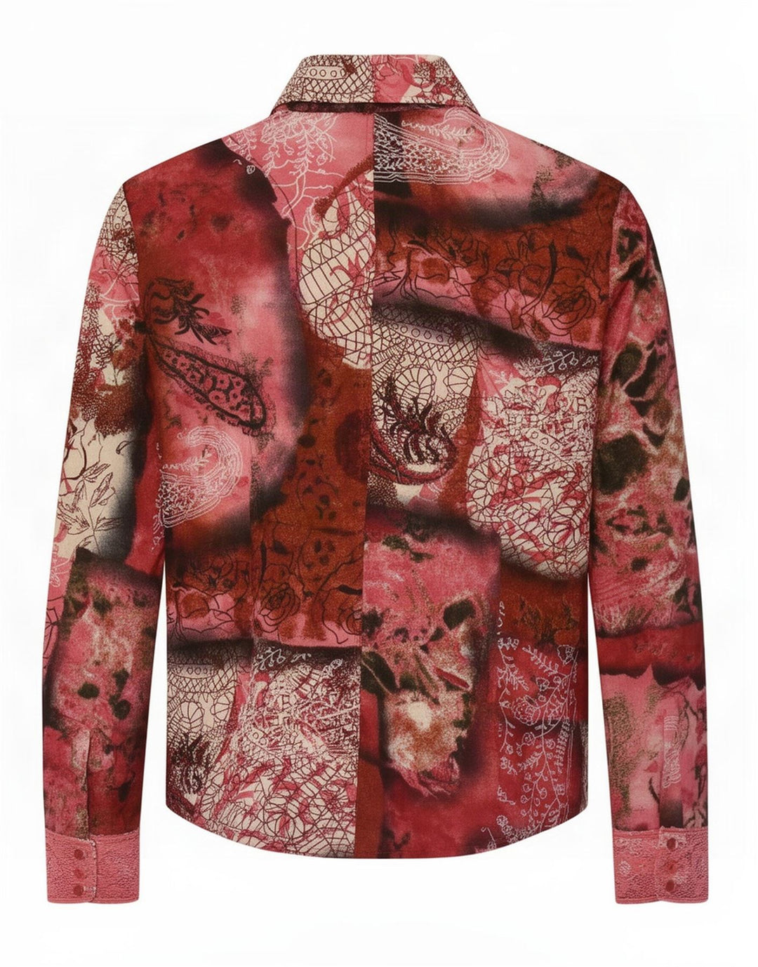Blusa feminina Mariella Rosati IT 46 grandes retalhos multicoloridos