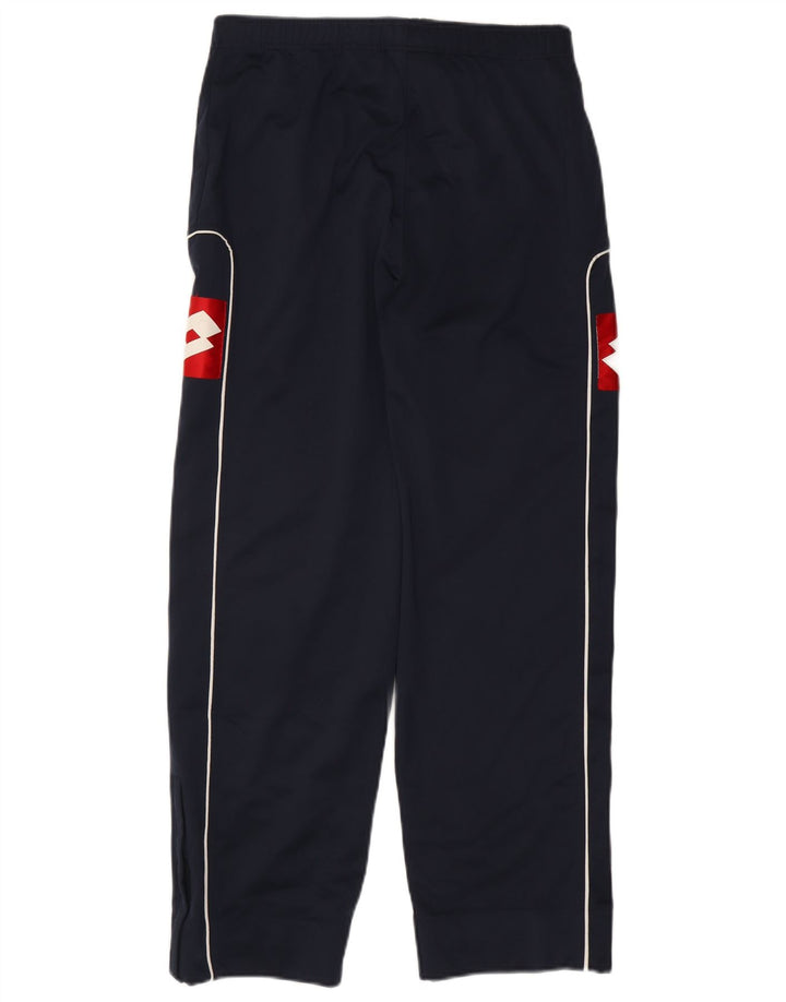 Calça de treino masculina LOTTO com estampa gráfica média azul marinho