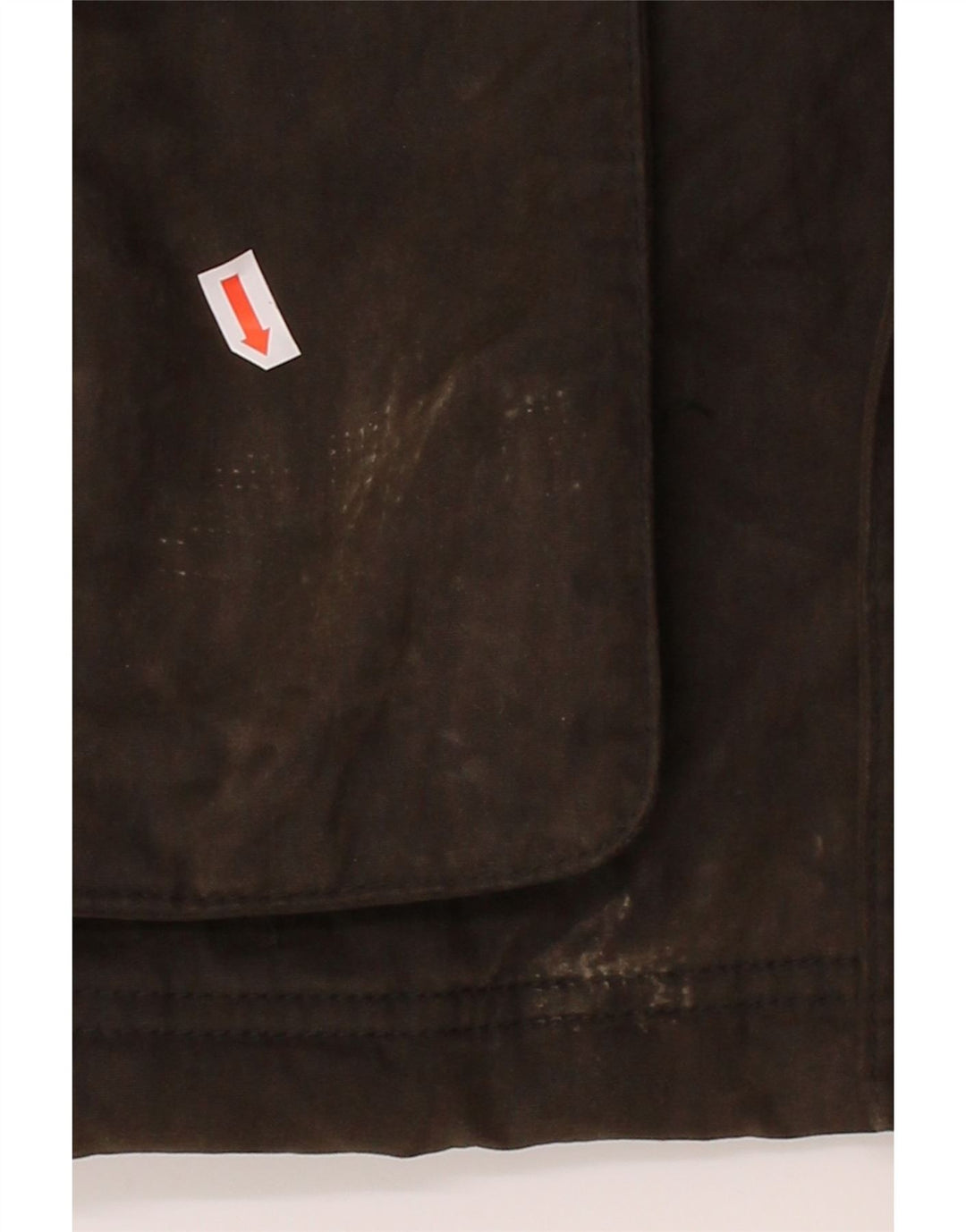 Jaqueta masculina de algodão encerado MASSIMO DUTTI UK 44 2XL marrom