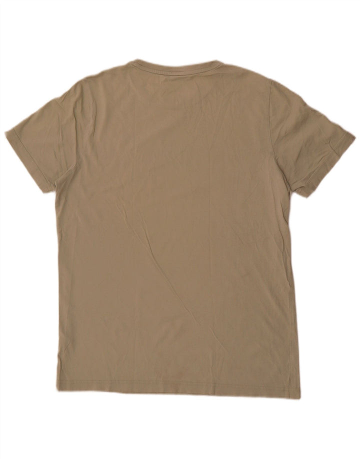 Camiseta masculina Puma Graphic Top cinza médio algodão