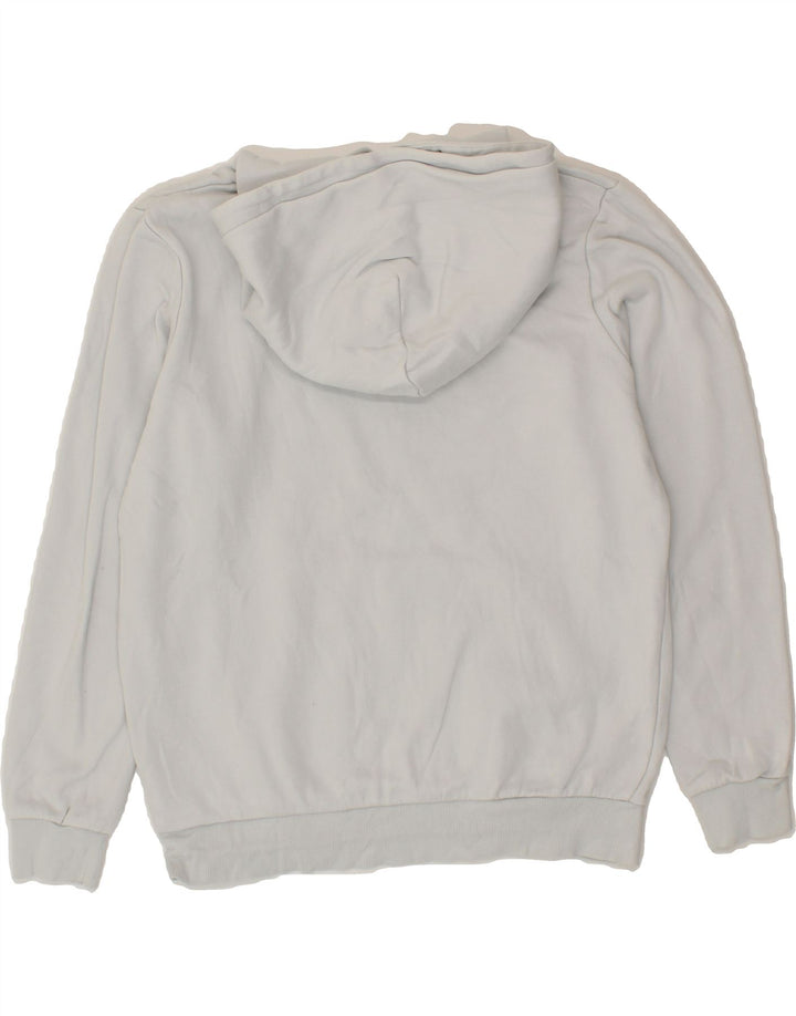 JACK & JONES Boys Graphic Hoodie Jumper 13-14 Years White Cotton Vintage Jack & Jones and Second-Hand Jack & Jones from Messina Hembry 